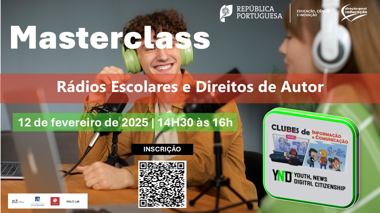 MasterClass Capa Radios Escolares e Direitos de Autor